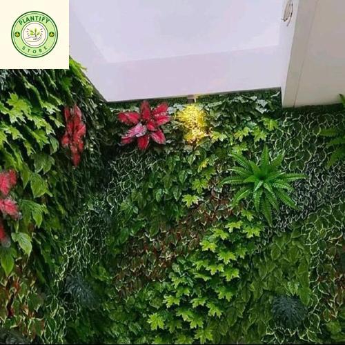 vertical garden artificial - vertical garden sintetis - vertikal garden sintetis