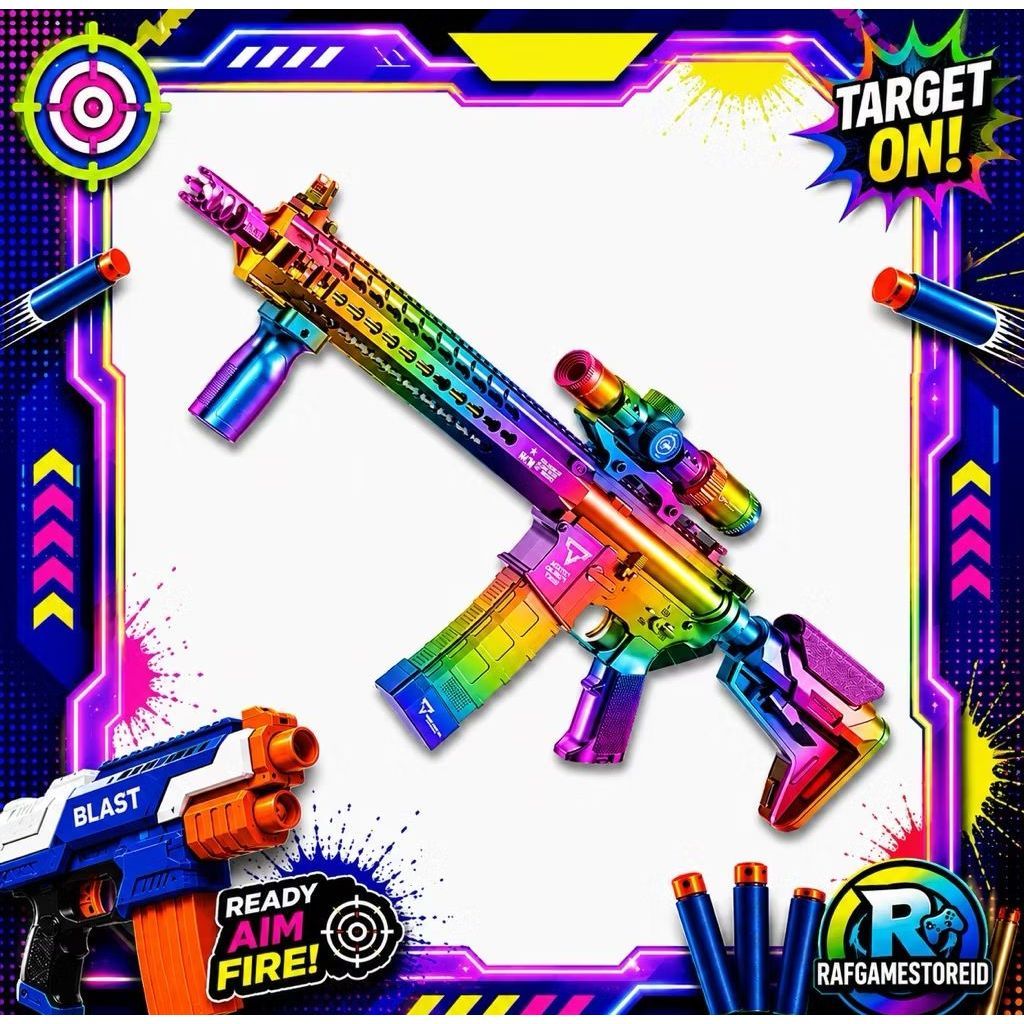 WEIHUI Mainan Anak Water gell blaster TTI JW2 TR1 TR-1 Mainan Tembakan Jely Toys
