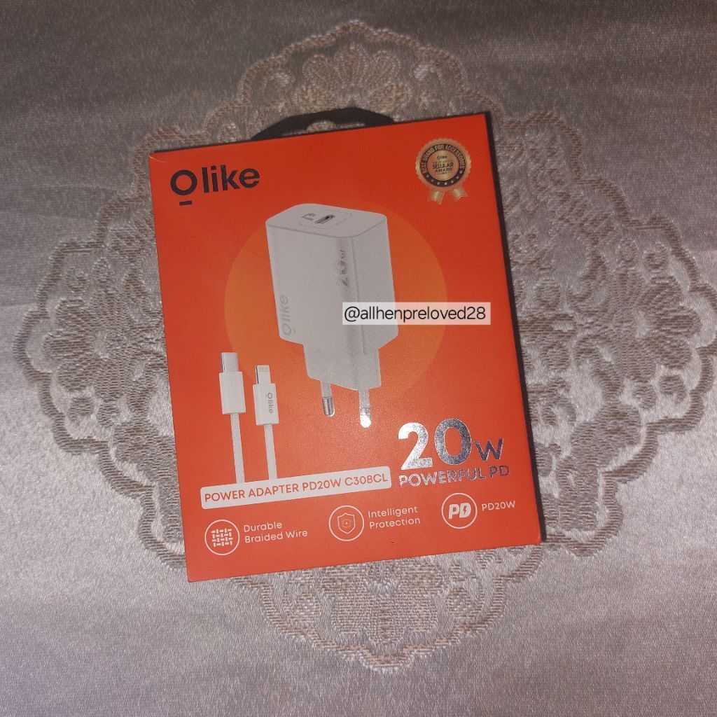 preloved OLike charger iphone lightning c to c