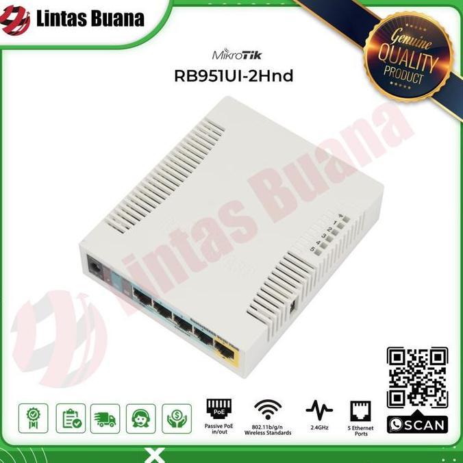Mikrotik RB951UI-2Hnd | RB 951UI-2Hnd
