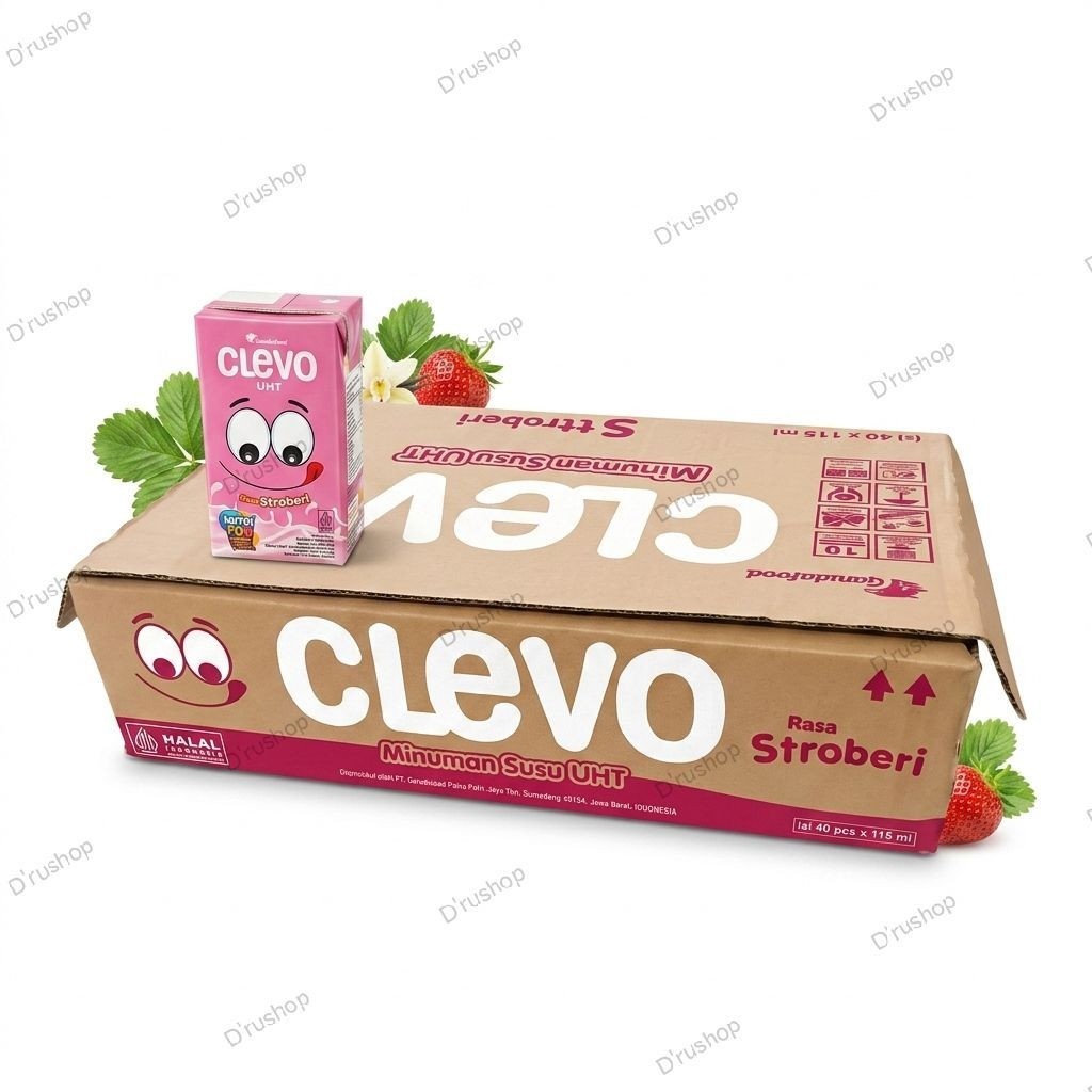 CLEVO Susu UHT 115ml 1 Dus 40 pcs