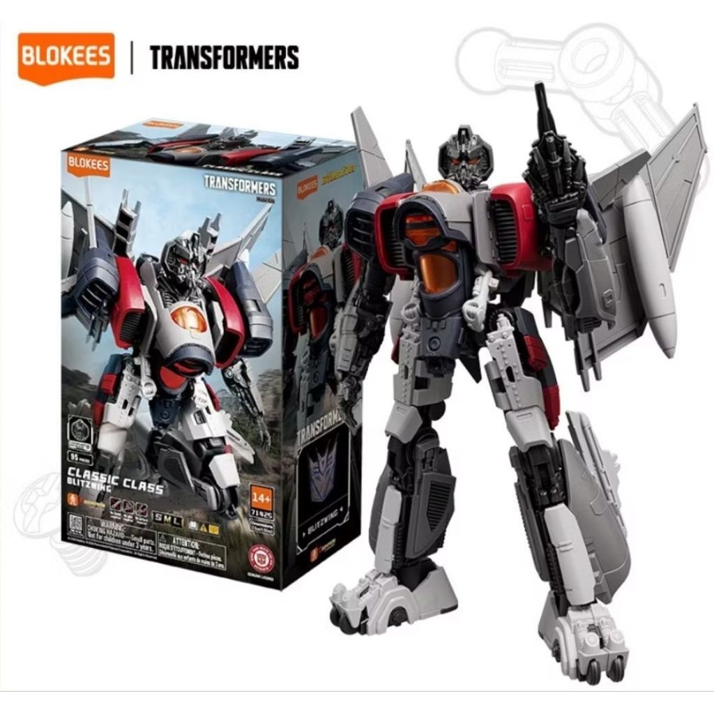Blokees Transformers Claccic Class 25 Blitzwing Classic Class Movie 6 Blitzwing CC25 / Koleksi Maina