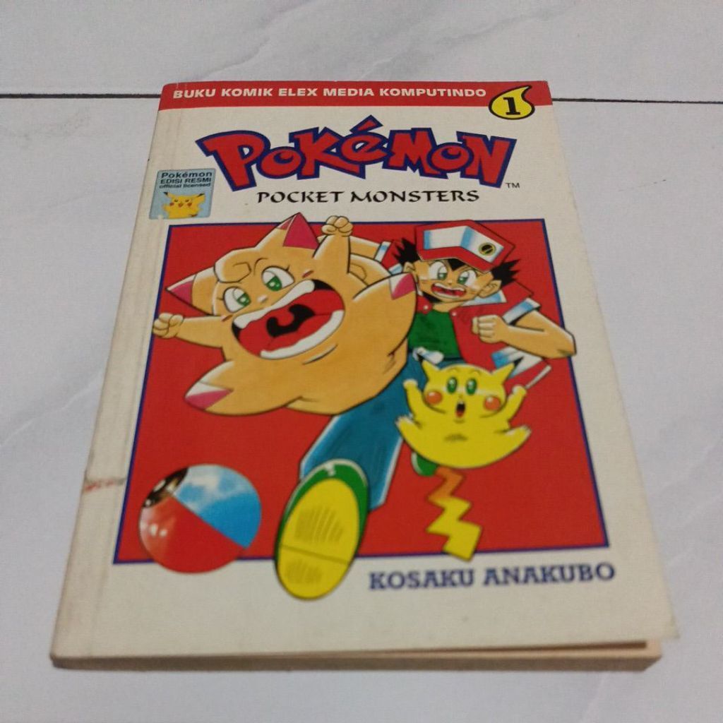 komik pokemon - pocket monster