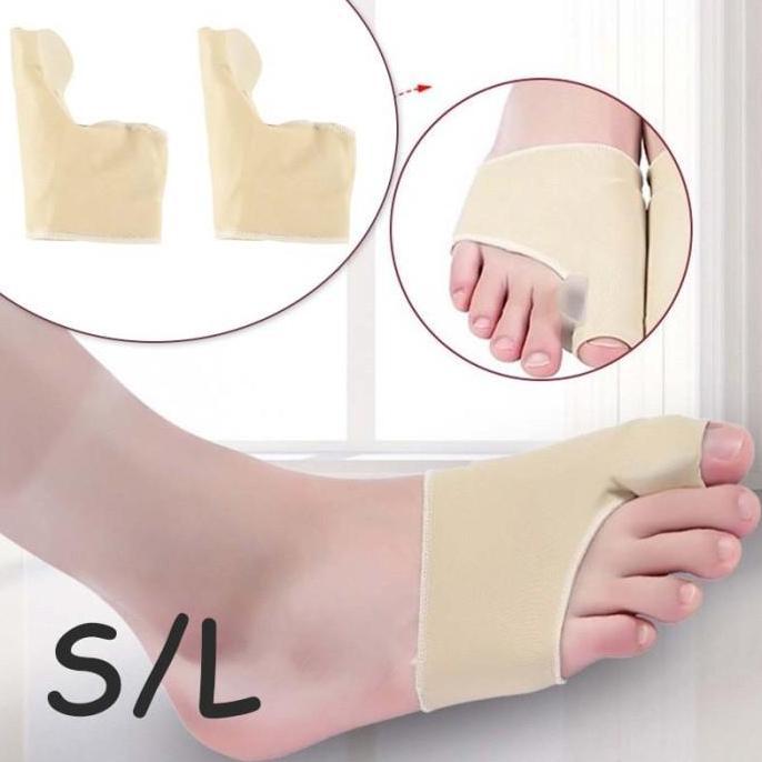 DJEESE 1 Pasang Korektor Tulang Jempol Bunion Alat Corrector Bunion Hallux Valgus Corrector Kaos Kak