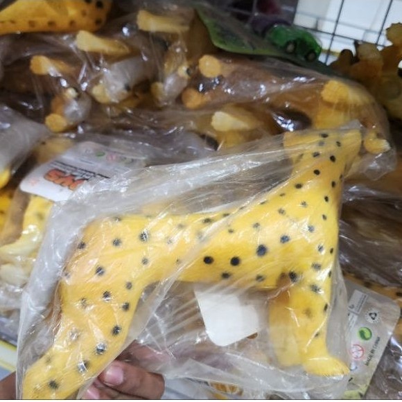 MAINAN ANAK /Mainan Edukasi Anak YH 25 ANIMAL KTG / HEWAN HYENA / HEWAN MACAN TUTUL