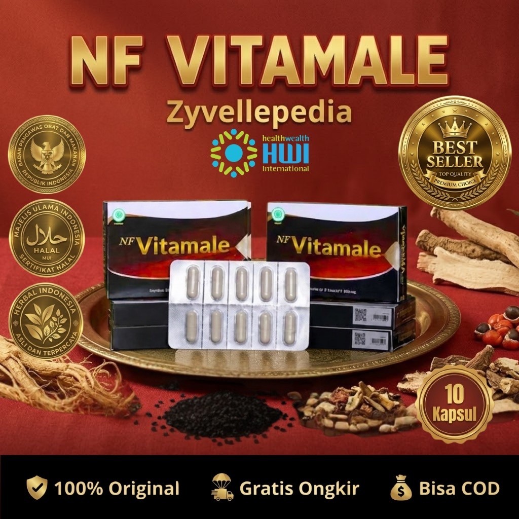 VitamaleeHwiOriginalAsliBundlingOriginal100%HerbalAlamiVitamel