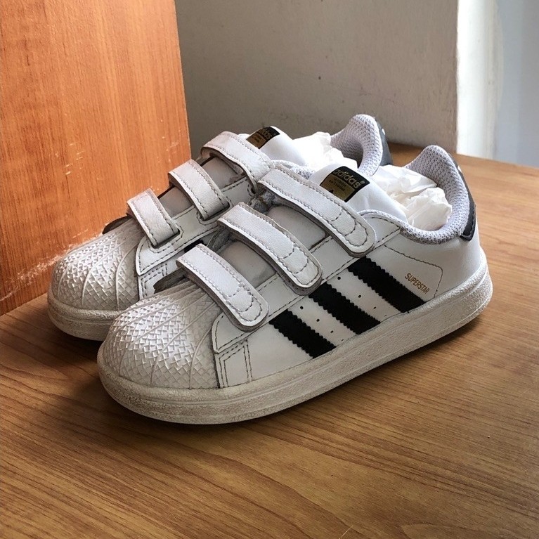 SEPATU ANAK ADIDAS SUPERSTAR PUTIH INSOLE 15