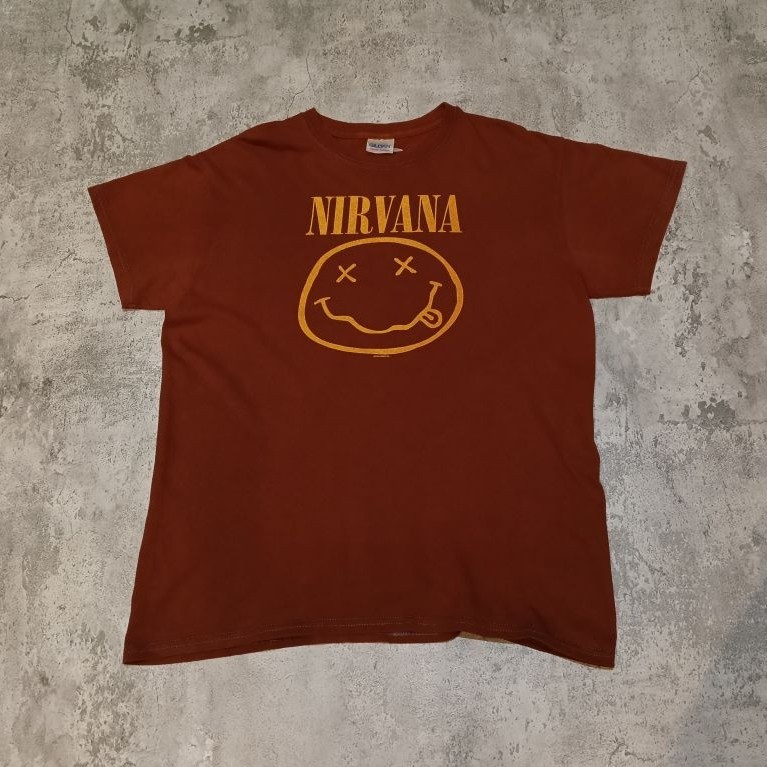 T-shirt Vintage 2003 Nirvana Smiley