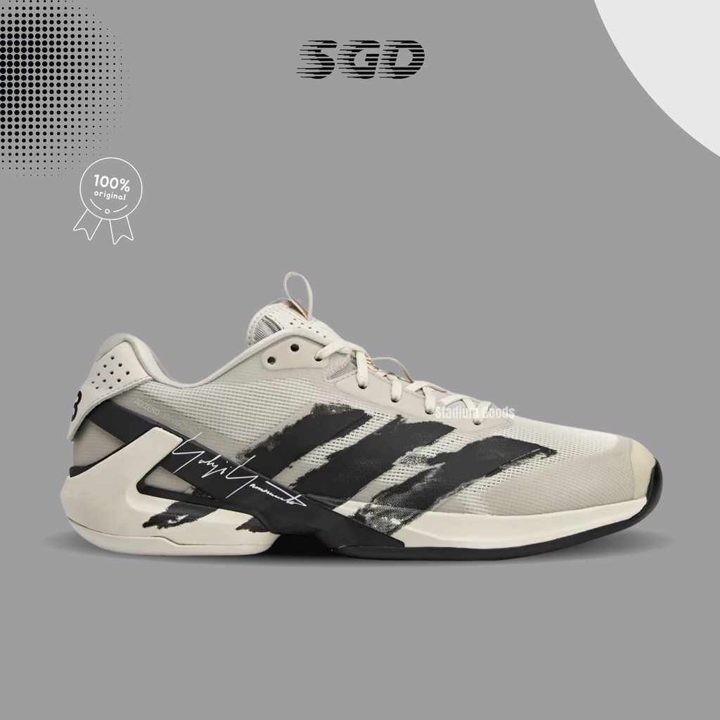 Adidas Y-3- Adizero Ubersonic 5 Orbit Grey / Orbit Grey / Orbit Grey Tennis, Padel And Badminton Sho