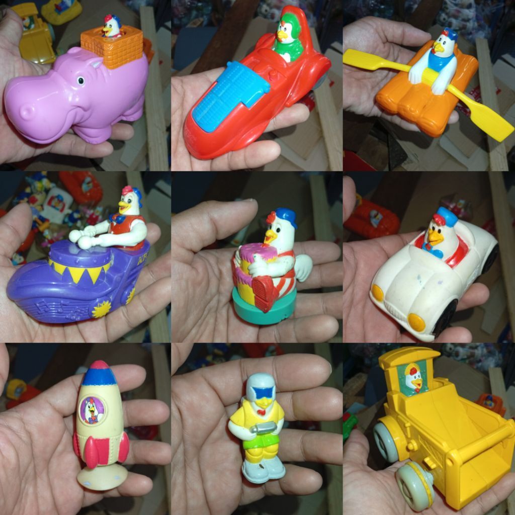 chaki meal toys maskot chaki vintage variasi