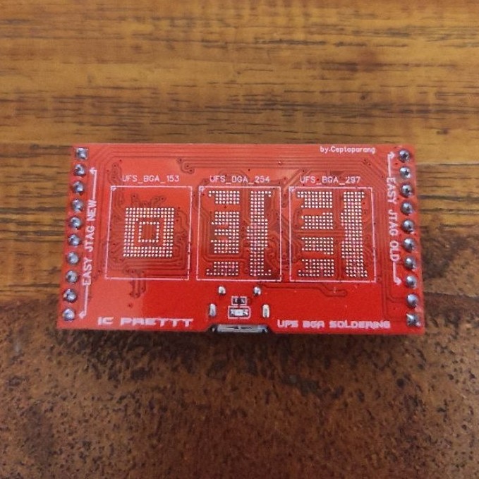 Soket bga soldering UFS for easy jtag plus