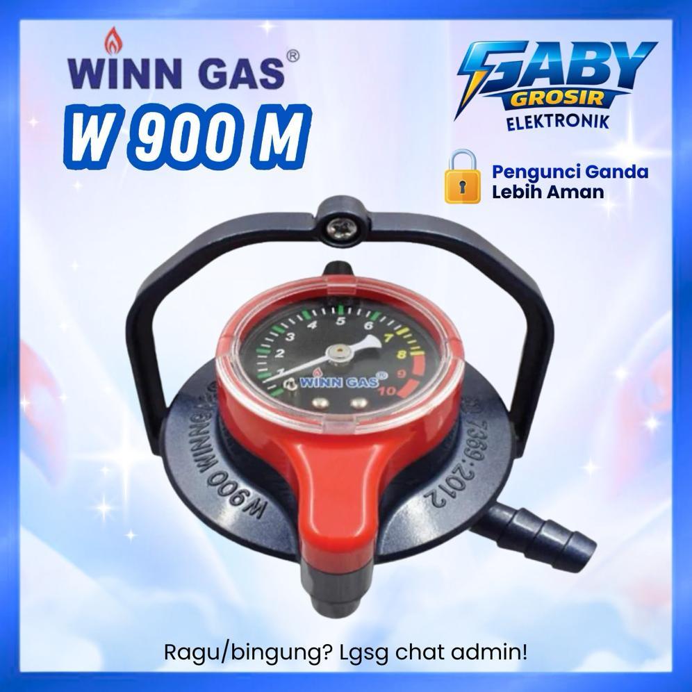 BIG PROMO WINGAS W900M REGULATOR DOUBEL LOCK / WINGAS W 900M SELANG PAKET
