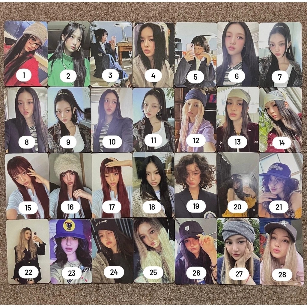 [Ready] Official Photocard New Jeans How Sweet Supernatural line friends