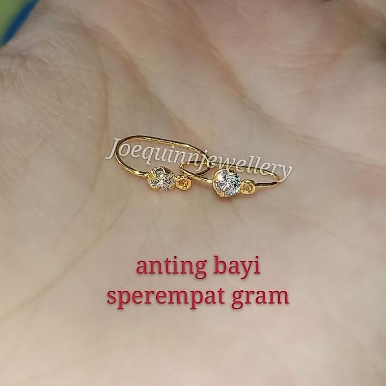 PROMO Anting bayi emas muda KEKINIAN
