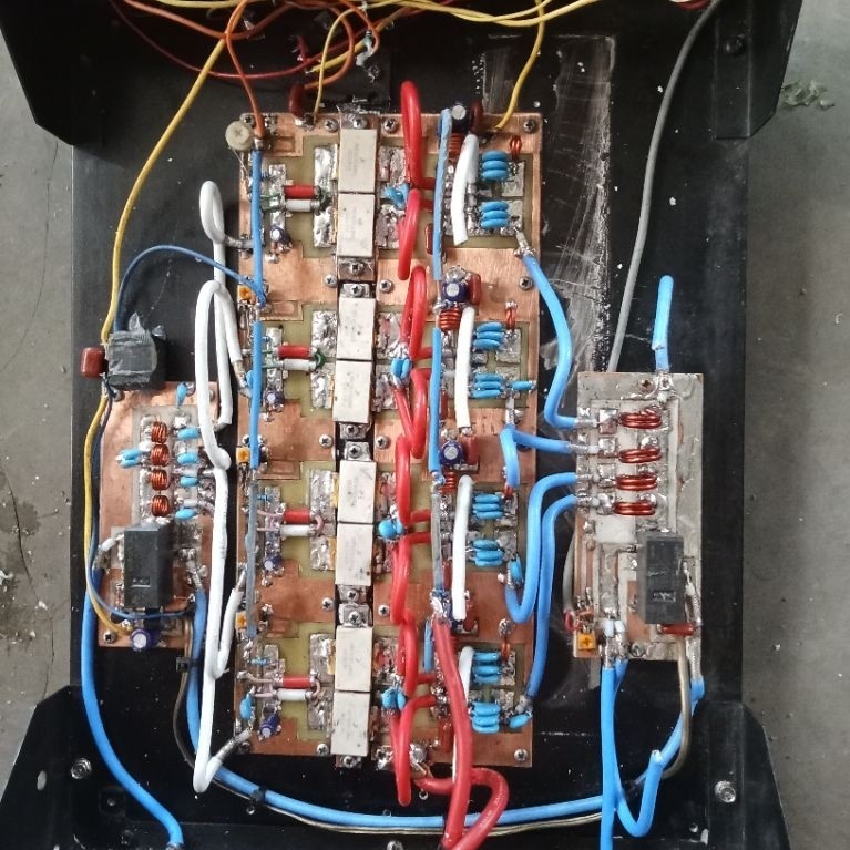 boster palet vhf 2000w final 8x mrf 260