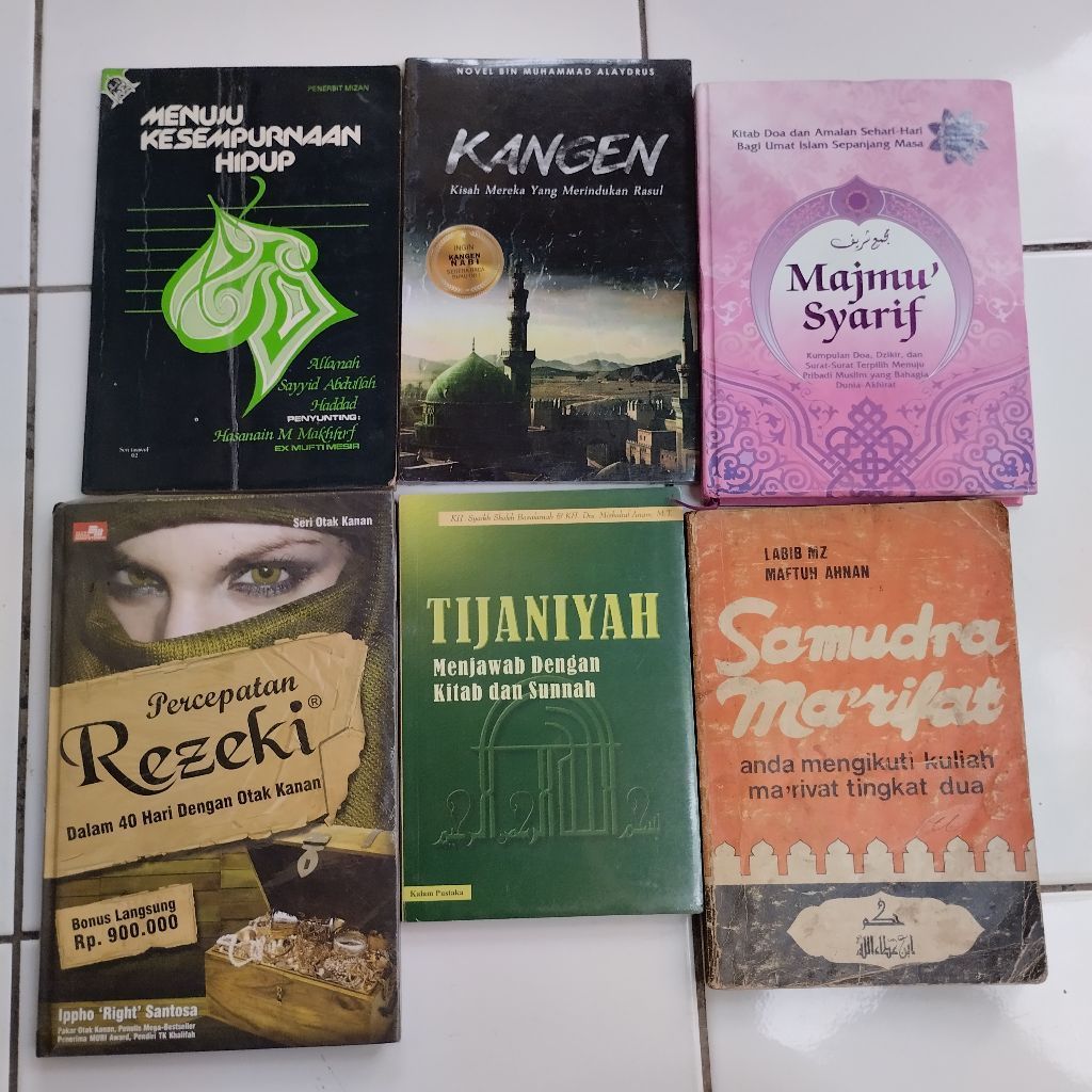(RL-58) Buku Bekas Preloved Islam Menuju Kesempurnaan Hidup Sayyid Abdullah Haddad Kangen Habib Nove
