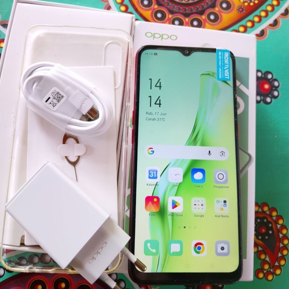 Oppo a31 ram 8/256 batre awet kamera jernih