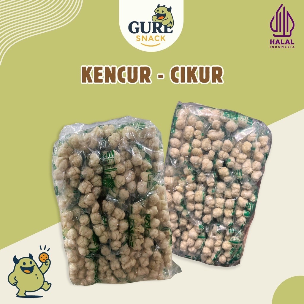 GURE - Pilus Kencur // Pilus Cikur // Tiktak Kencur 1 PAK ISI 12 PCS Khas Cianjur Cocok Untuk TOPPIN