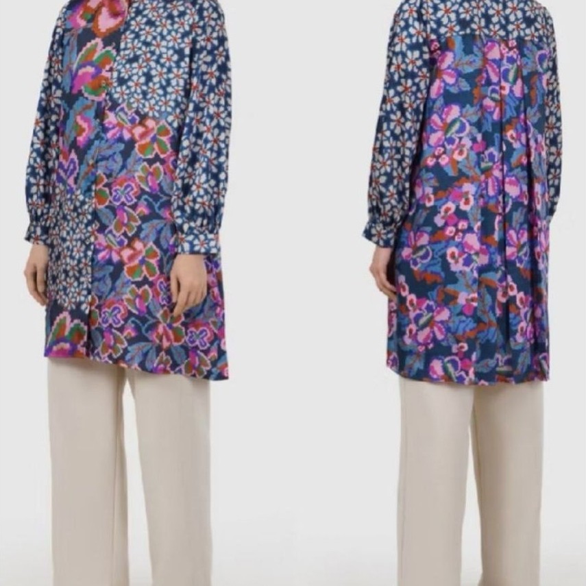 preloved like new Benang Jarum BJ Eclora Midi Dress size L