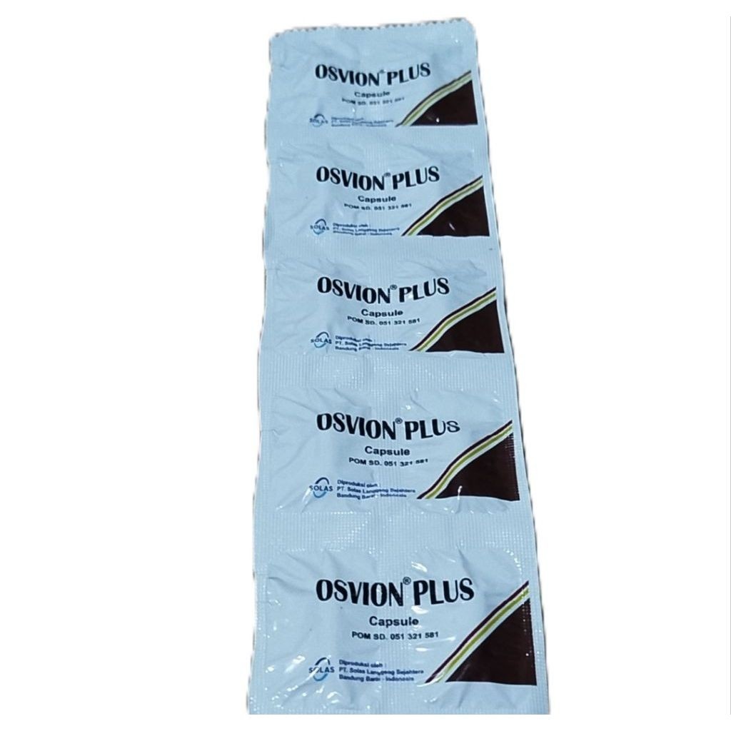 Osvion Plus strip 10 kapsul