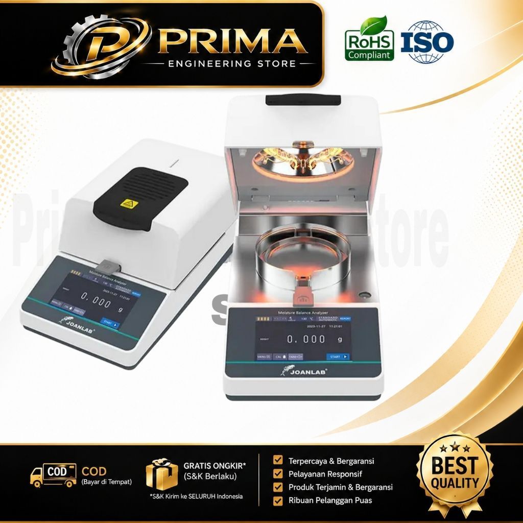 JOANLAB Moisture Analyzer MBA1103 110g/0.001g - MBA1102 - MBA1102A - MBA1102

