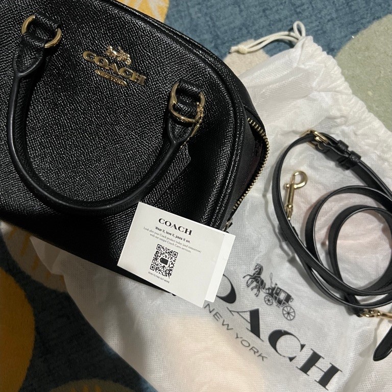 PRELOVED Coach Sydney Satchel Kulit Authentic Ori Outlet