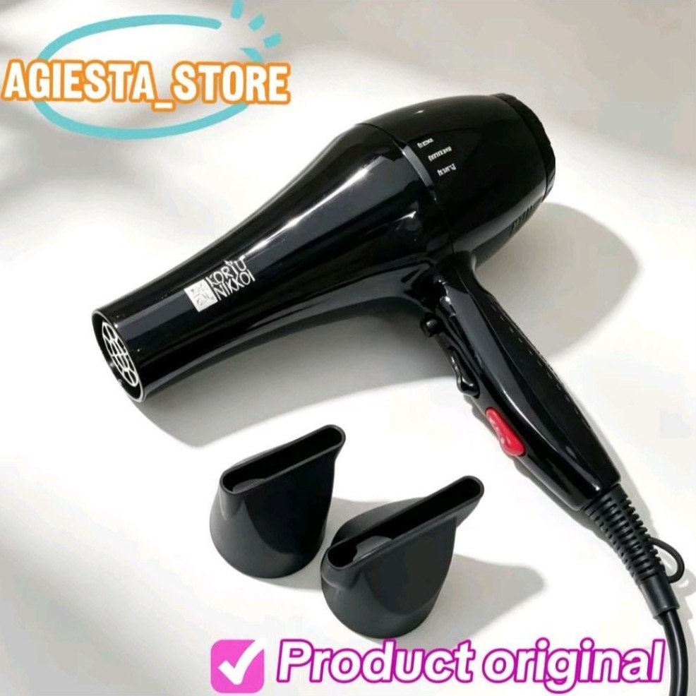 HAIRDRYER KORYUNIKKO KN D15 1500 WATT HITAM ORIGINAL