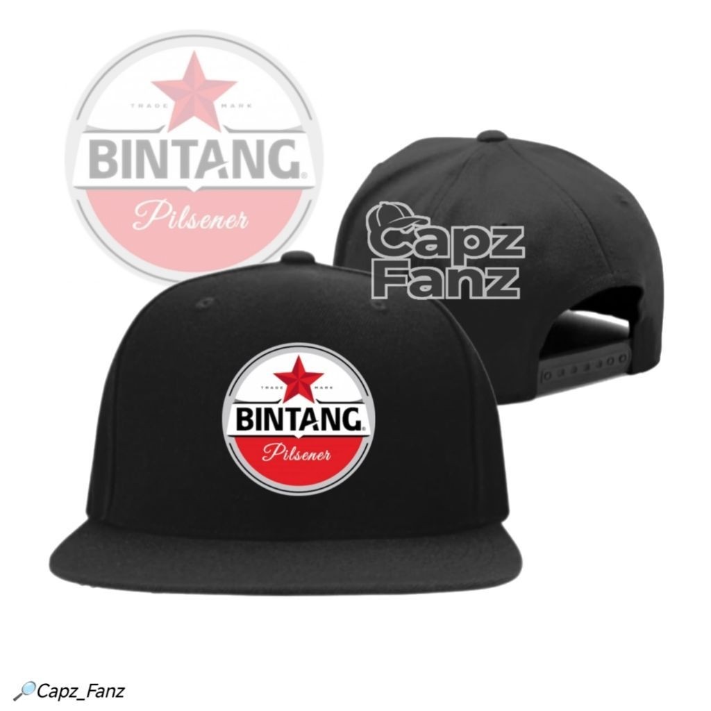 Topi BINTANG BALI Snapback / Snapback Caps Hiphop Casual Pria Wanita