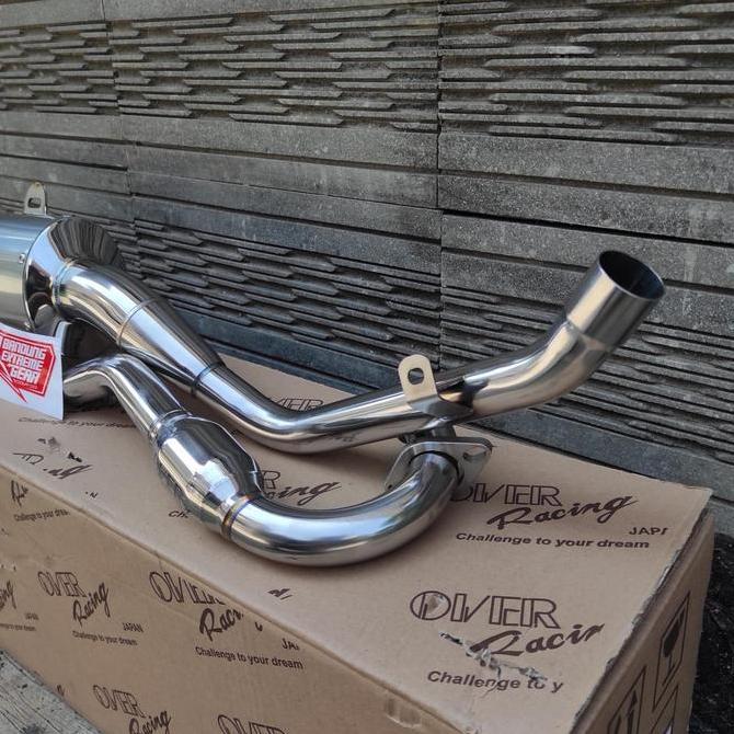 KNALPOT OVER JAPAN UNTUK MOTOR HONDA CRF 150 L