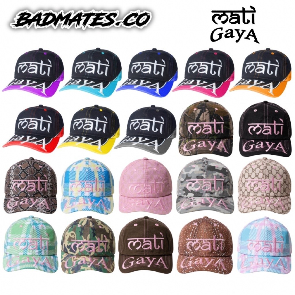 TOPI MATI GAYA Official Merchandise - Mati Gaya Cap Original