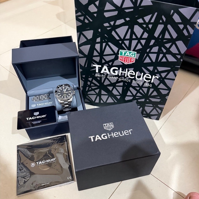 TAG Heuer Aquaracer Calibre 5 Blue Safir