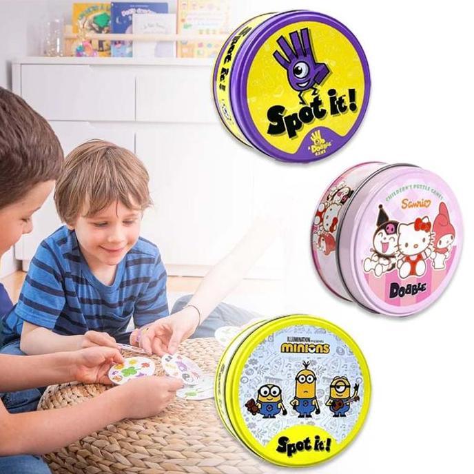 TSUZEMON Spot It Game card games permainan game Classic Dobble Kartu Permainan kartu game seru serua