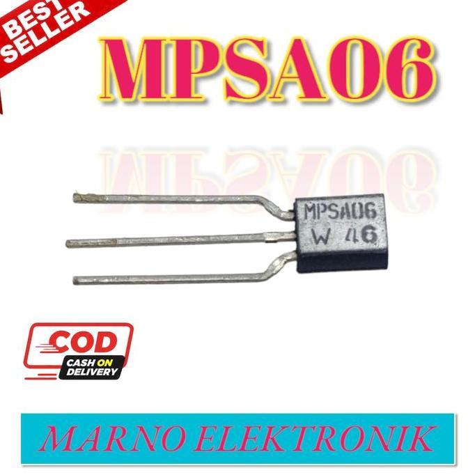 TR TRANSISTOR MPSA06 MPSA MPS A06 A 06 ASLI ORIGINAL (ORI) MRN99