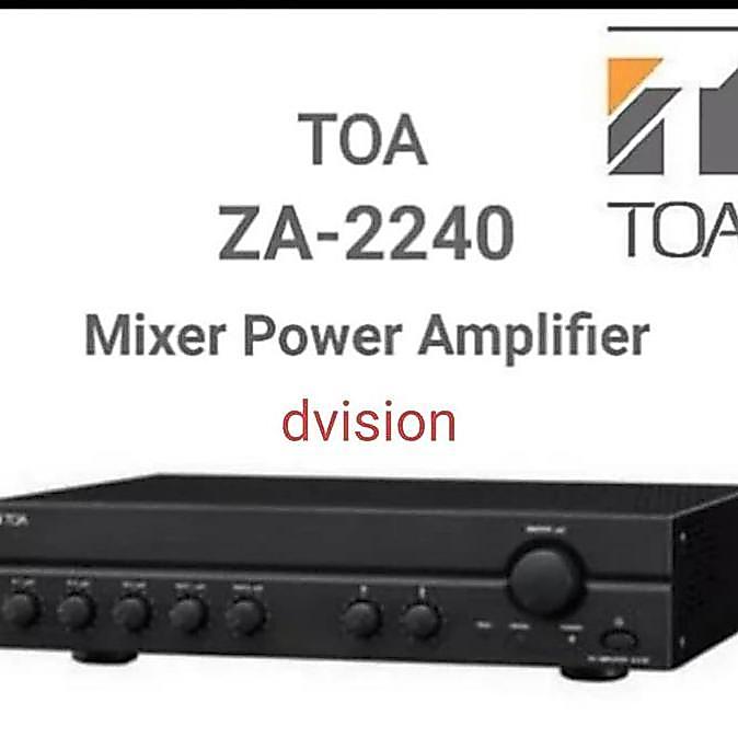 Mixer Power Amplifier TOA ZA-2240/240W Amplifier TOA Original