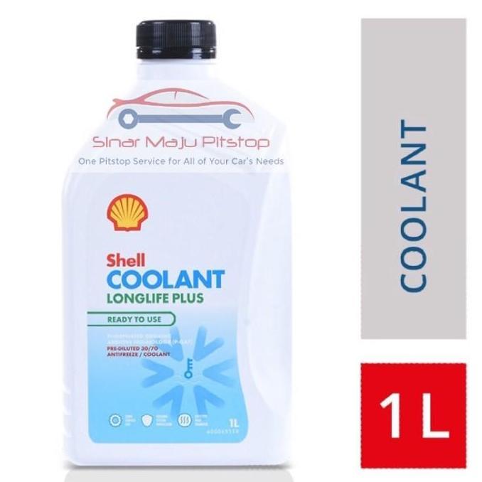 Indomoto- Air Radiator Motor & Mobil Shell Longlife Plus Coolant 1 Ltr