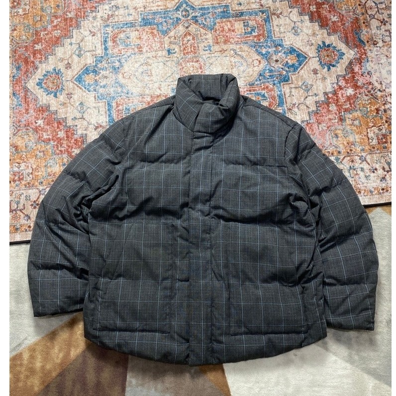 PUFFER Y2K JAKET 8SECOND PLAID