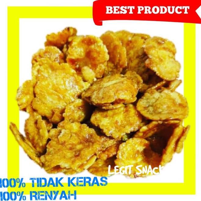 Gr Emping Manis Tipis Kripik Belinjo Matang Keripik Emping Mini Kecil