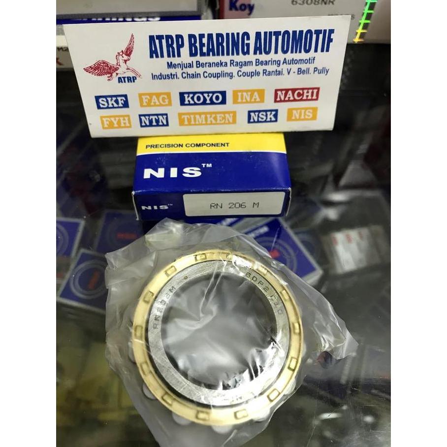 Promo CYLINRICAL ROLLER BEARING RN 206 M RN206M NIS Diskon