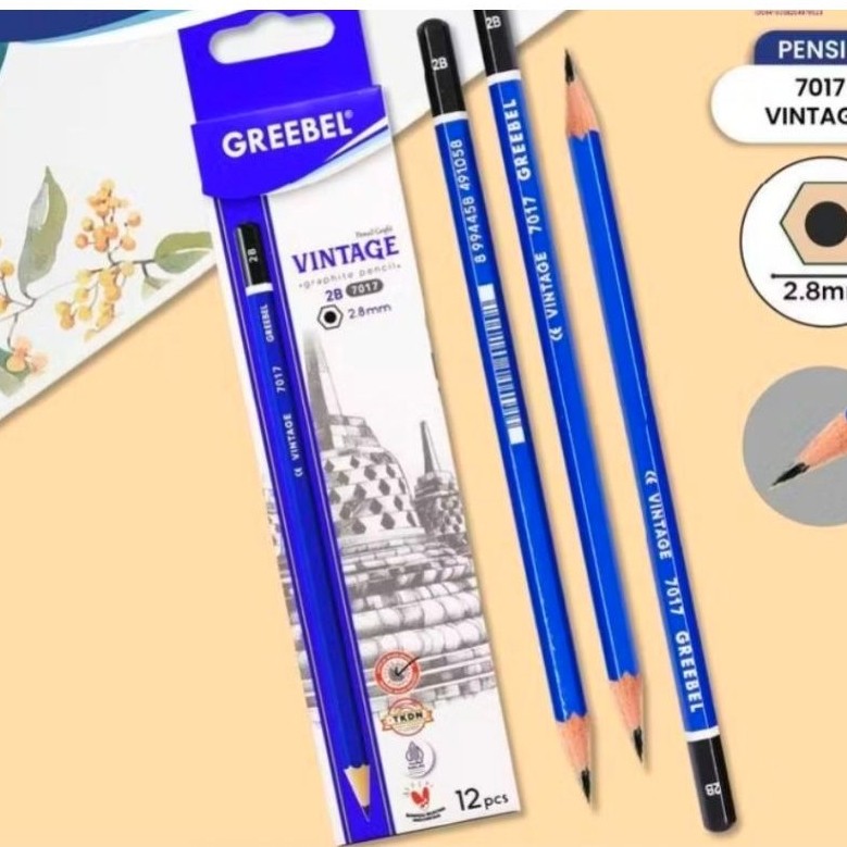 PENSIL 2B / PENSIL 2B SERIES / PENSIL SILVER 2B / PENSIL STRIPE 2B / PENSIL VINTAGE 2B