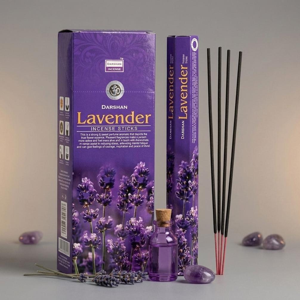 Dupa India (Aromatherapi) Hexa - Darshan Lavender