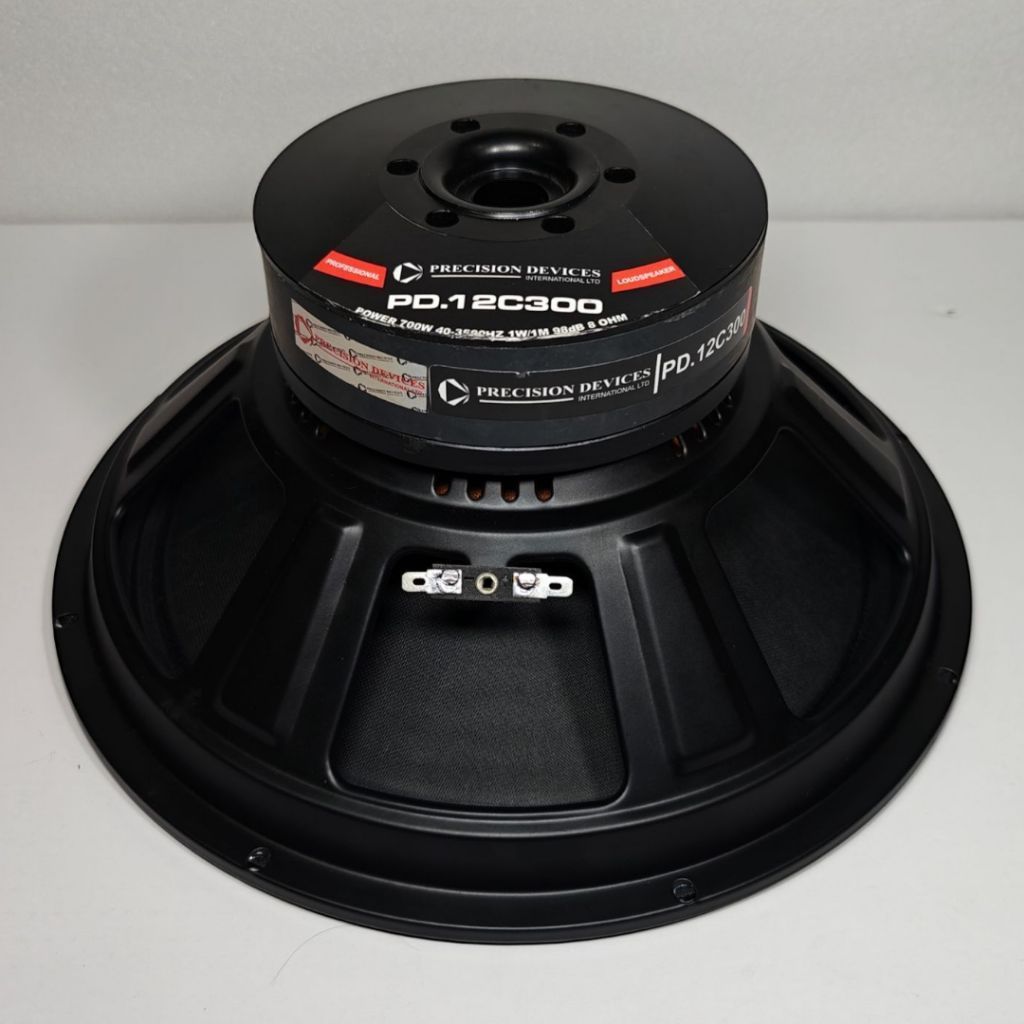 Komponen Speaker / 12 Inch / PD12C300 Double Magnet Middle / VC 2 IN / Precision Devices PD 12 C300 