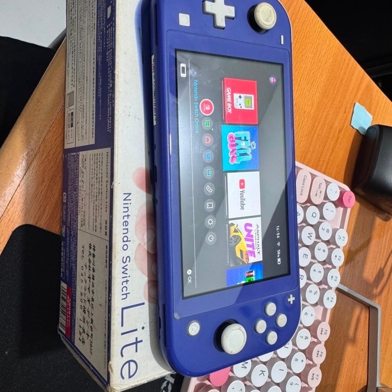 Nintendo Switch Lite Purple Fullset