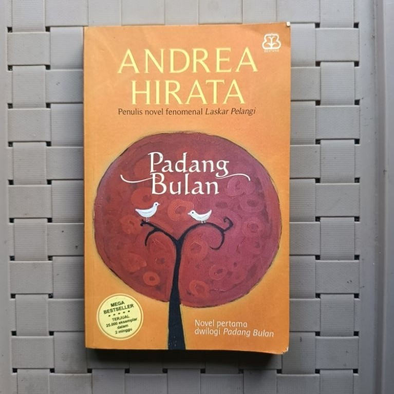 preloved novel padang bulan by andrea hirata buku bekas