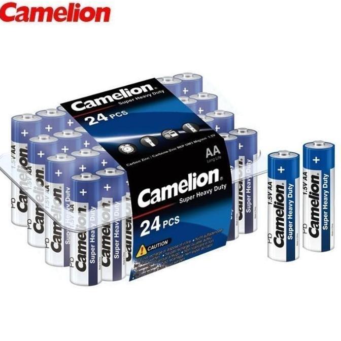 Home- Baterai/Battery/Batere Camelion Super Heavy Duty Aa Isi 24 Pcs