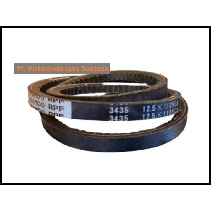 GRATIS ONGKIR VANBELT TALI KIPAS BANDO RPF 3435 12.5 MM  X 1135 MM LA 