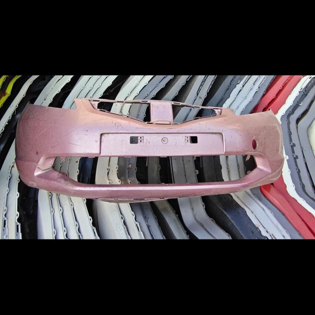 Bemper bumper depan honda jazz S rs 2008 - 2011 pink