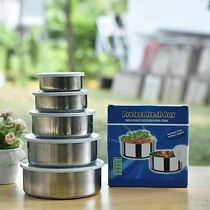 Dingdong- Rantang Beranak / Fresh Box Susun 5 / Rantang Stainless