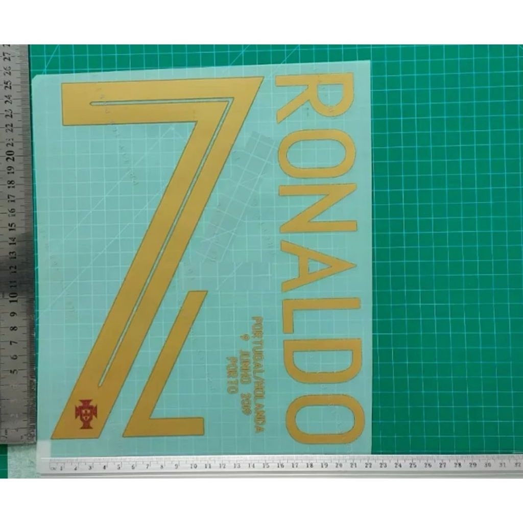 [ NAMESET HK ] RONALDO PORTUGAL HOME 2018