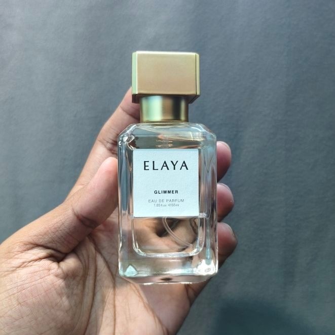 Preloved Elaya Glimmer EDP 55ml Sisa Juice ±99% Like Newww