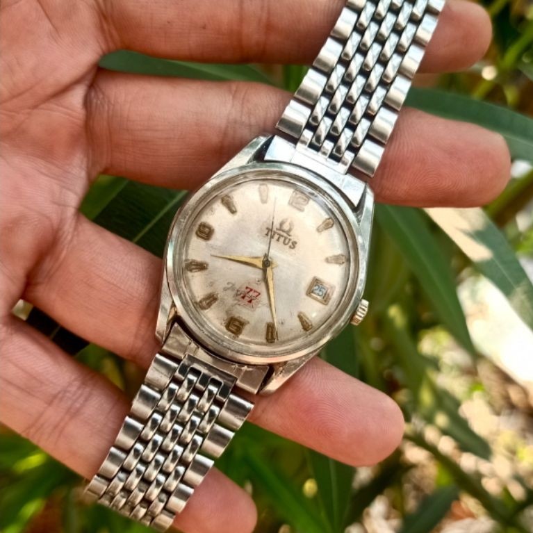 Jam Tangan Pria Titus 77 Jetpower Matic Original